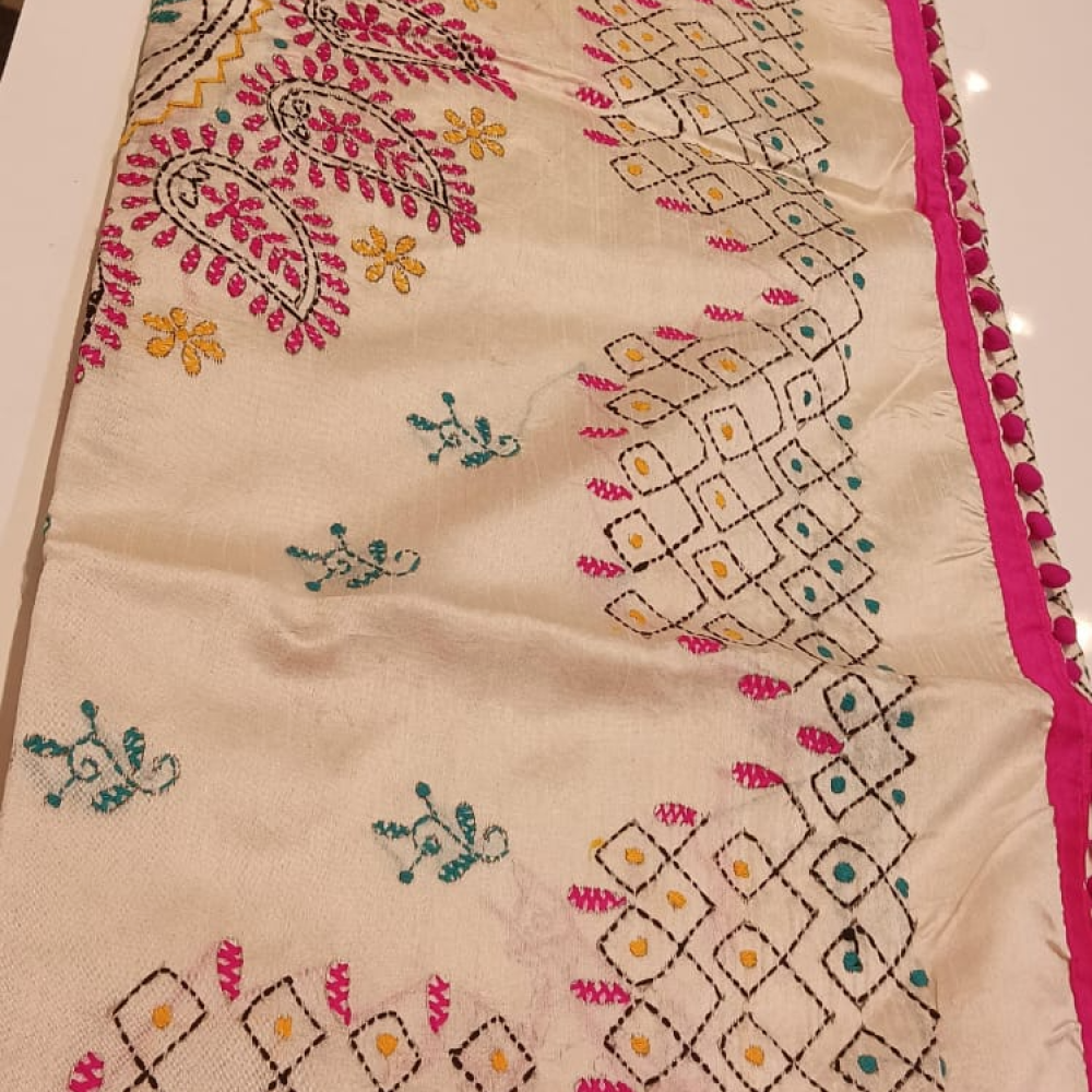 Kathastich saree